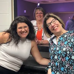 Lysa Beaulieu et Pascale Bourassa au bar