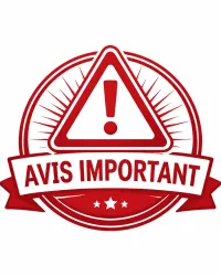 Avis important