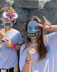jeunes au camp de jour